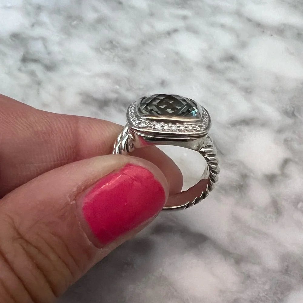 David Yurman Albion Ring-size 5 - Picture 2 of 4
